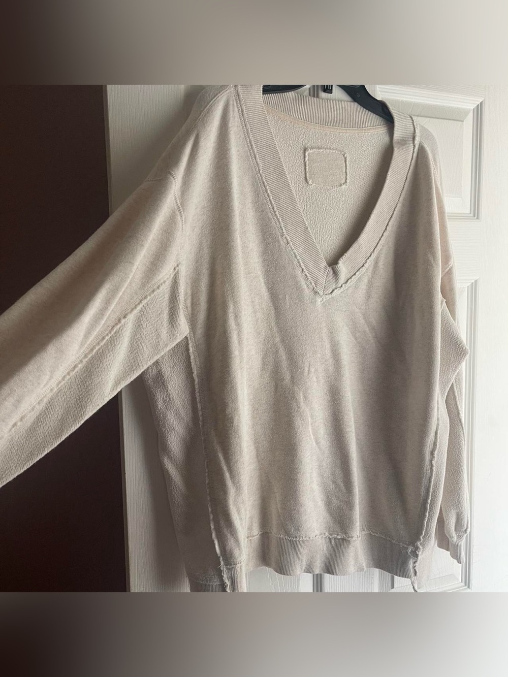 Aerie white beach sweater/ cover up